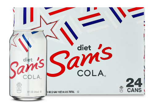 Sam cola diet soda - diet, 12